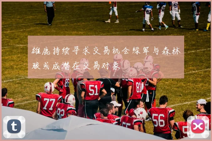 雄鹿持续寻求交易机会绿军与森林狼或成潜在交易对象